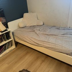 IKEA Twin Bed Frame (White)