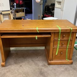 Computer Table  With Filing Cabinet 