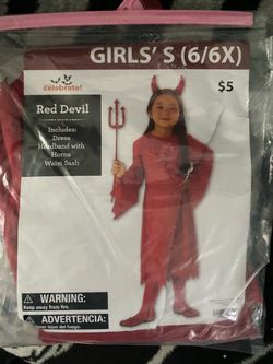 Girl Devil Costume