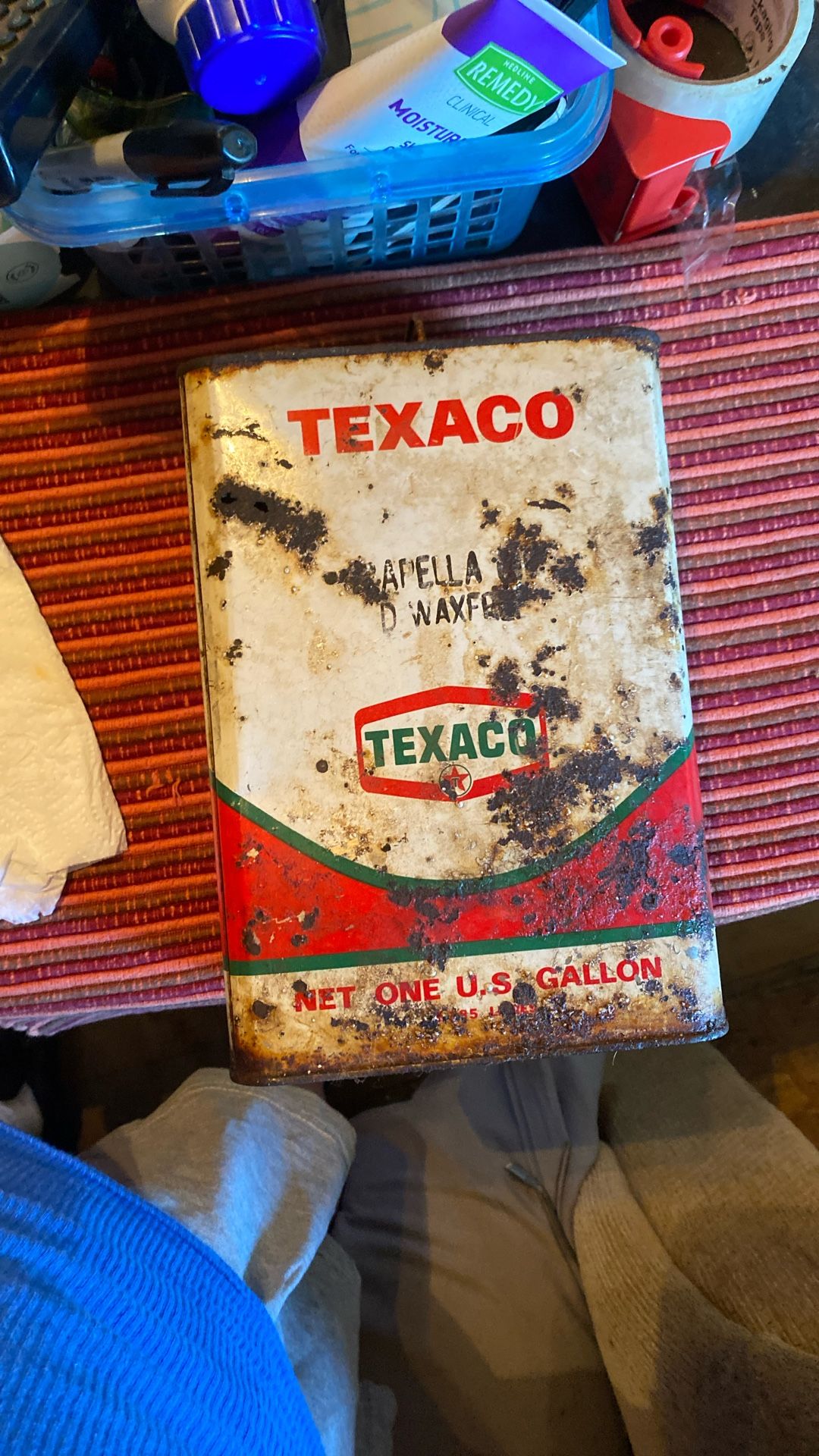 Old Texaco One Gallon Gas Can