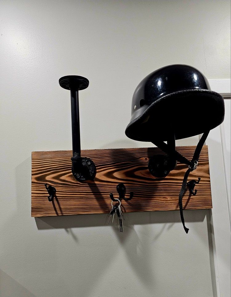 Motorcycle Helmet Rack