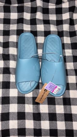 light blue Quiksilver Cloudbreak slide sandals- Size 12