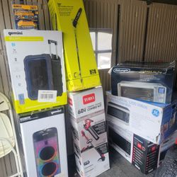 Speakers Microeaves Air Fryer Landscaping Equip