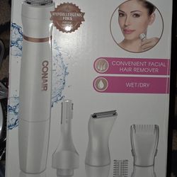 CONAIR SATINY SMOOTH FACIAL TRIM SYSTEM