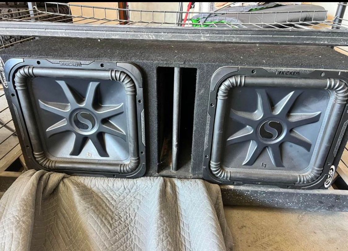 Kicker 15’ Subwoofers L7 $600