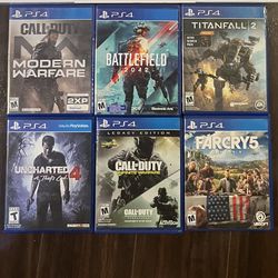 PS4 Games . 1 For $20. All For $140