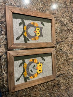 2 Hanging owl pictures