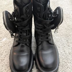 Prada Combat Boots - 5.5 (women’s)