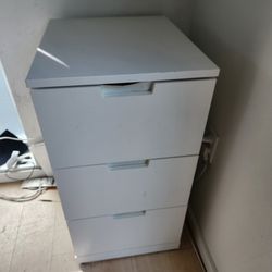 3 Drawer Storage or Filing Cabinet