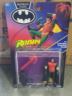 Vintage DC Comics Batman Returns Robin Action Figure