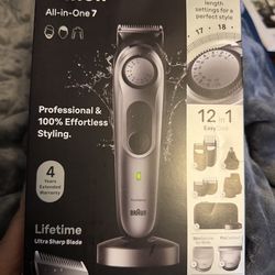 Braun 12 in 1 shaver