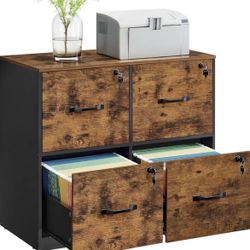 4 Drawer File Cabinet 