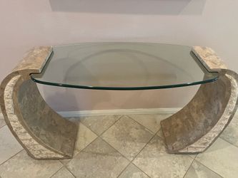Glass Top Table