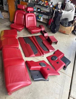 64-68 mustang coup interior