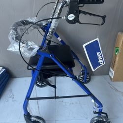 New walker with seat for only $45.