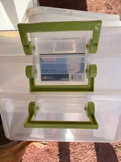Sterilite storage containers