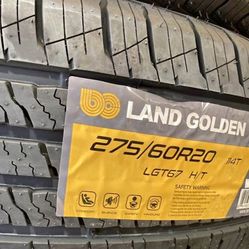 275 60 20 Brand New Set Of Tires 