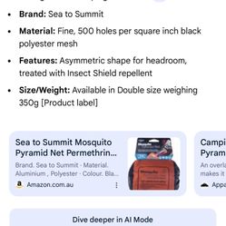 Pyramid Mosquito Net Double Size