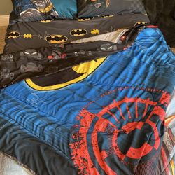 Batman Comforter Set (full Size)
