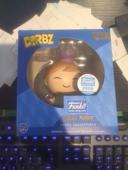Freddy Funko Holding Mini Freddy Dorbz