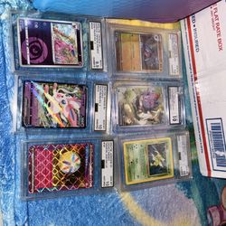 Pokémon Slabs Graded Cards 