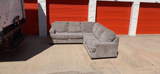 Gray Sectional Sofa - Free Delivery & Set-Up!