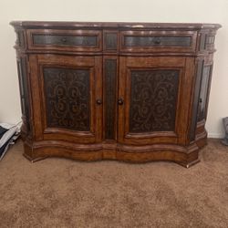 Side Table Buffet table  64” wide 25” deep