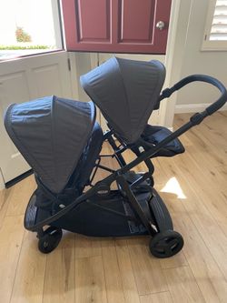 Like new double stroller