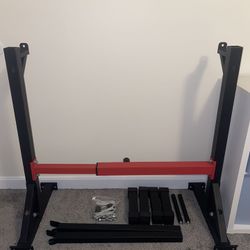 Squat Rack, Barbell Rack, Bench Press 