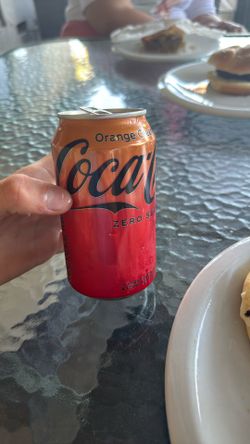 Orange Cream Zero Sugar Coke