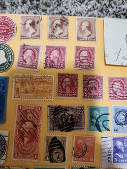 1 Sheet Good Value Usa Old Stamps Lot XXZ 98 Thumbnail
