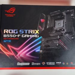 ASUS Rog Strix B550-f Motherboard Mobo New Never Used