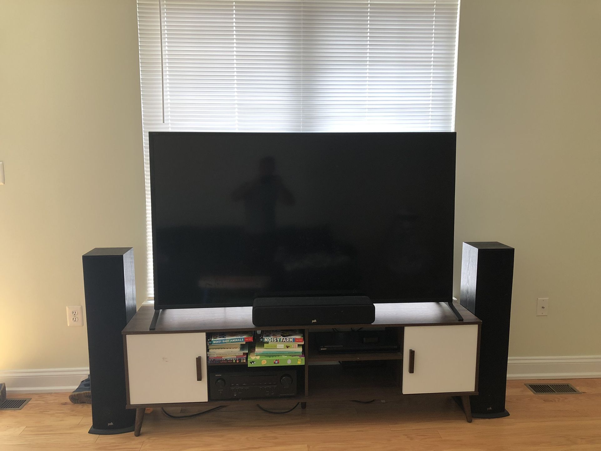 Home Theater Polk Speakers Denon Receiver