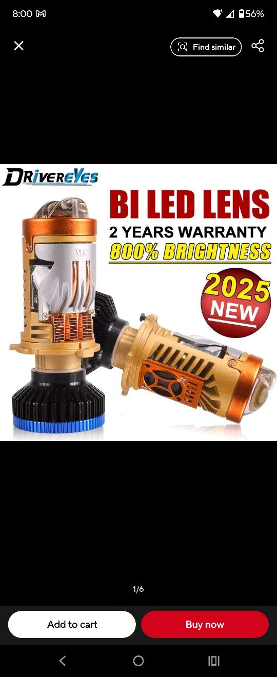 H4 Led Bulbs Super Bright 3 Colors In One Motorcycle 