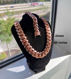 Rose Gold Cuban Link
