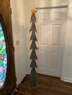 Wood Christmas tree