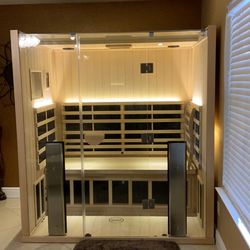 3 person full spectrum sauna