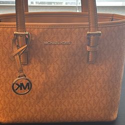 MK Small Tote Bag Hand Straps 