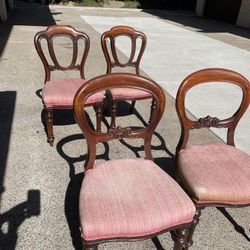 Antique Chairs With Very Cool Wood Patina
