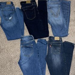 American Eagle, Hollister, Levi