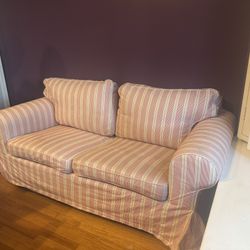 FREE Striped Loveseat / Couch - Must Pick Up (Studio City)