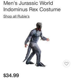 2 Jurassic World dinosaur costumes for adults