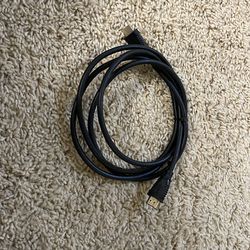 High speed HDMI Genuine  6ft HDMI to HDMI Cable - Black