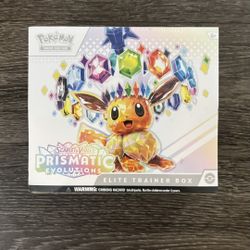 Pokemon Prismatic Evolutions Elite Trainer Box