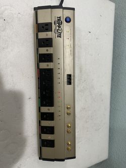 Tripp-Lite HTPOWERBAR10 Transient Voltage Surge Suppressor Protector, 10 Outlets, 15A