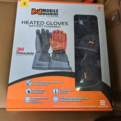 Heated Snow Gloves Size S 