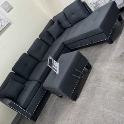 Brand New Sectional Dark Grey 