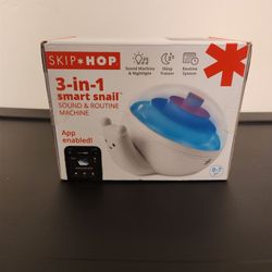 Skip Hop Smart Snail Sound And Routine Machine