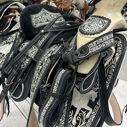 Monturas charras para caballos 🐎 100% piel  De la mejor calidad garantizada