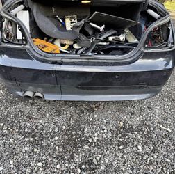 rear bumper bmw e60 2003-2010 and trunk